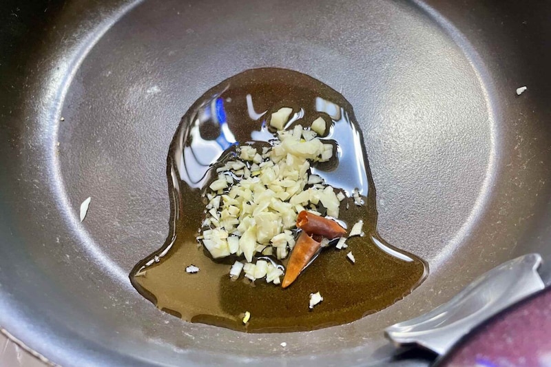 大葉ペペロンチーノ