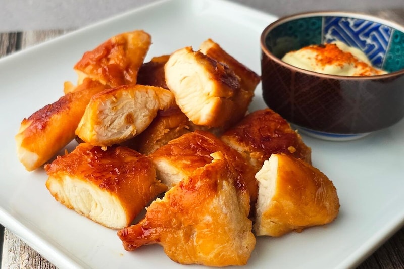 ささみの漬け焼き