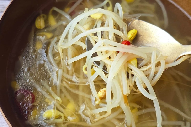 豆もやしスープ
