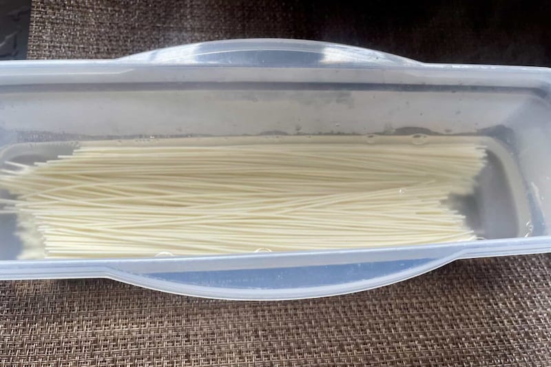 冷やししょうゆそうめん