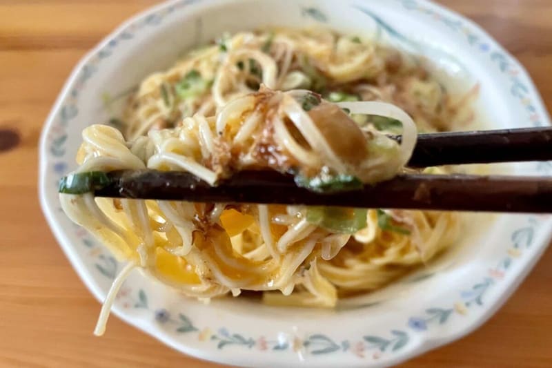 納豆カルボナーラ