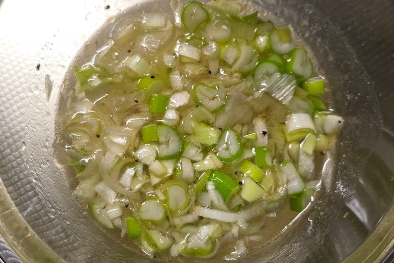 ねぎ塩豚しゃぶそうめん