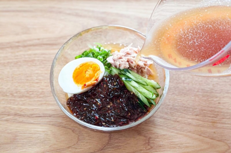 腸活冷麺風そうめん