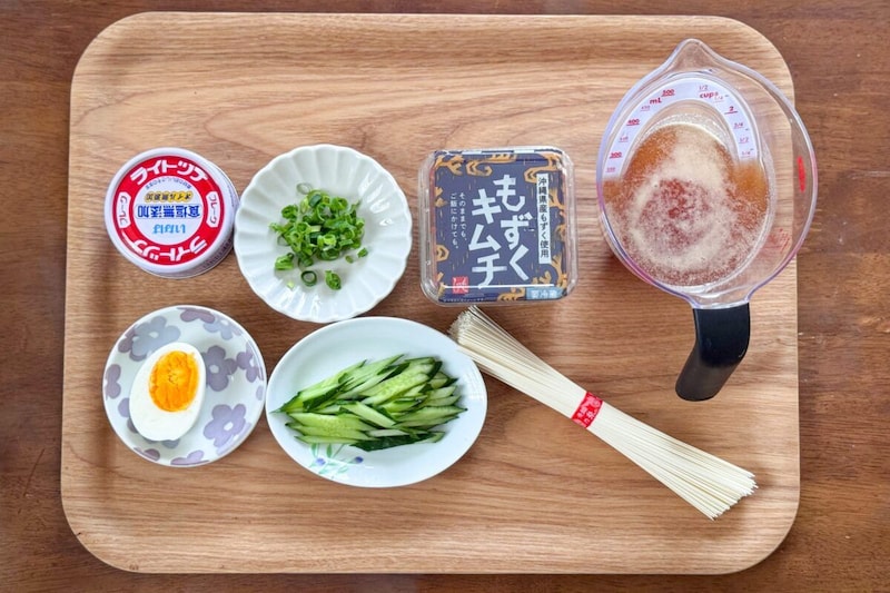 腸活冷麺風そうめん