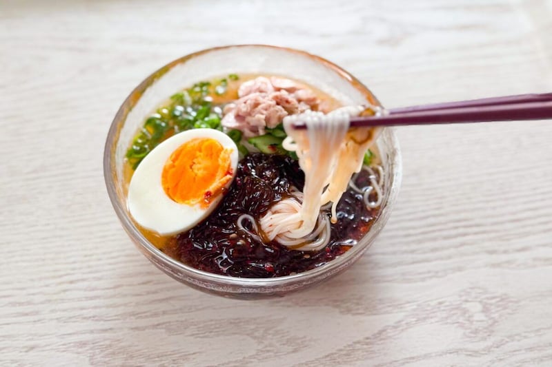 腸活冷麺風そうめん