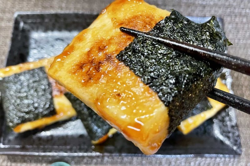 はんぺんの磯部焼き風