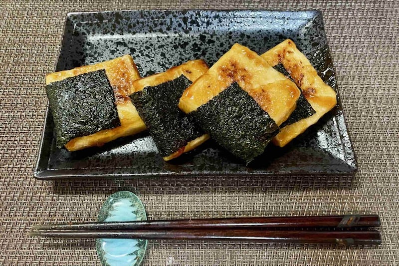 はんぺんの磯部焼き風