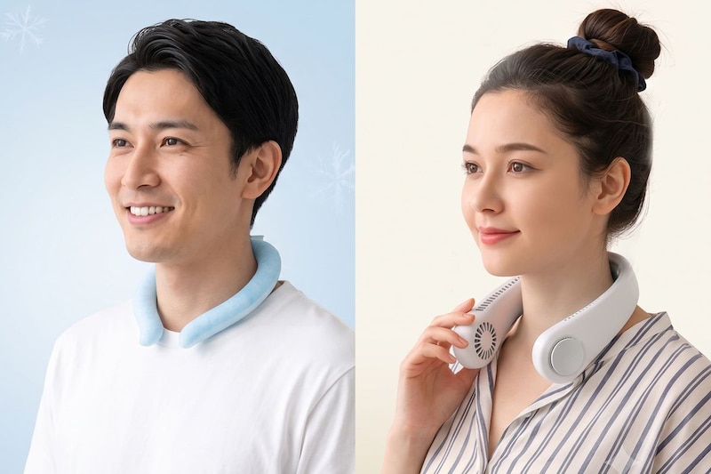 首につける暑さ対策グッズ、冷凍タイプと風がでるタイプ結局どっちが優勝? X民の「回答」は…