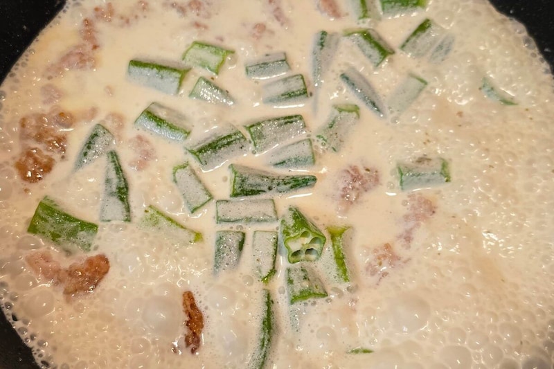 柚子胡椒香るクリームパスタ