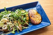 笠原将弘さん、焼いたナスに薬味どっさり　「ナスのたたき」が夏の主役おかず