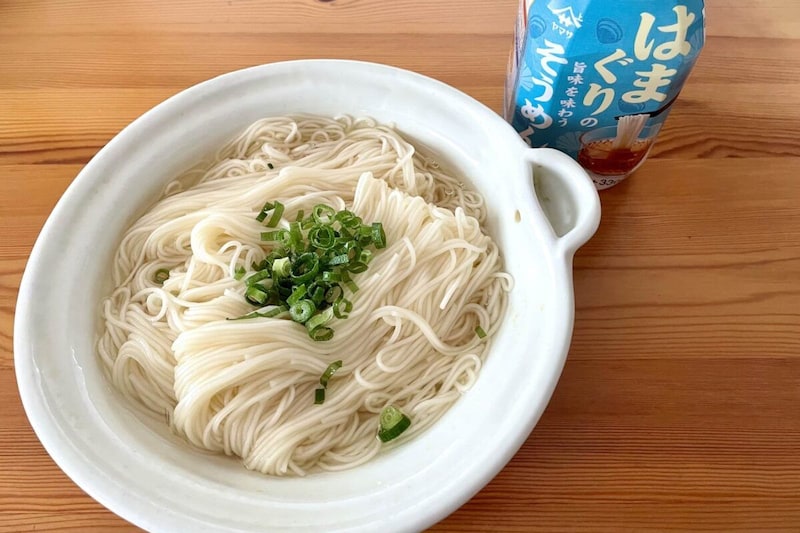 はまぐりの旨味を味わうそうめんつゆ