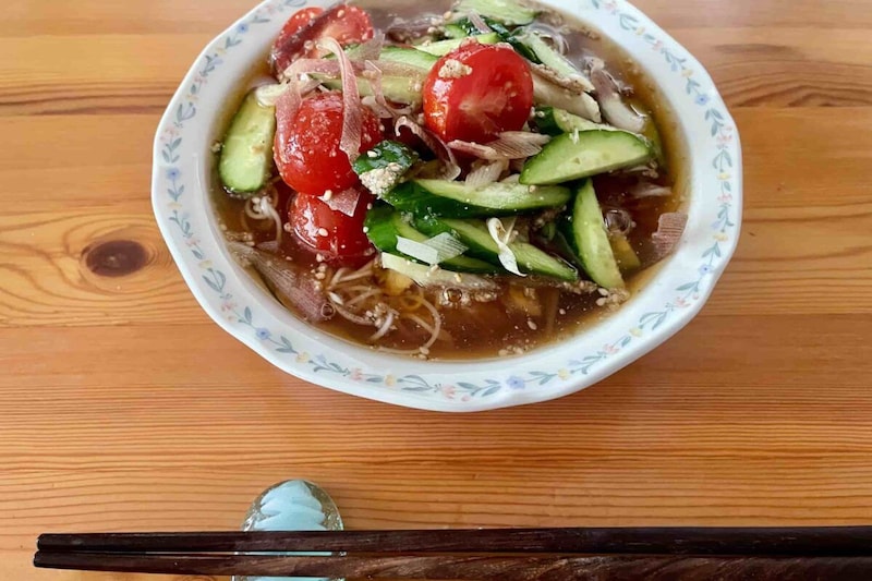 冷やしスープそうめん