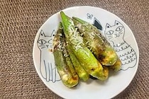 料亭スタイルの「オクラ焼き」で晩酌が超楽しい　茹でないスタイルが意外といい