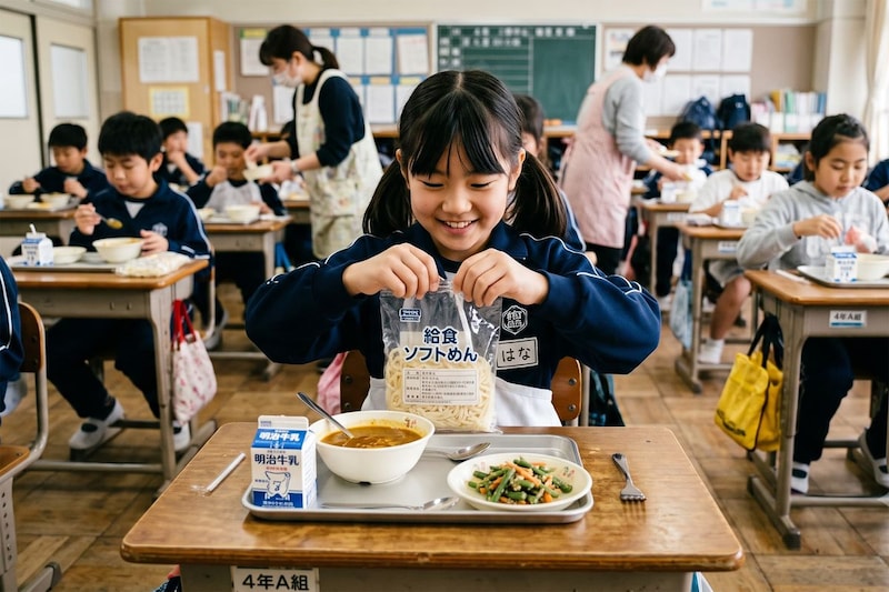 『あさイチ』給食の「ソフト麺」正式名称、うどんじゃなかった…　ネット「衝撃の事実」「知らなかった」