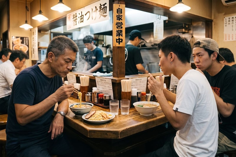 元警察官、ラーメン屋の隣客が「犯罪」絡みの会話をしていて…　「スリリングな偶然」と話題に