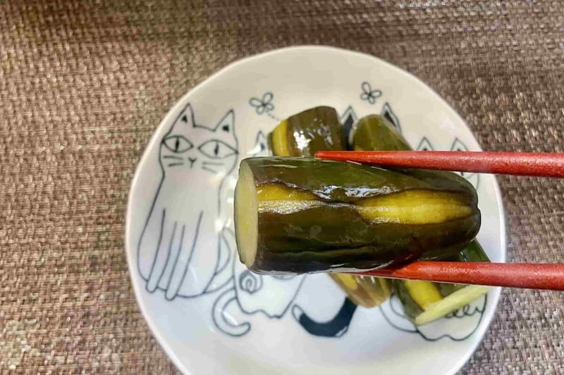 きゅうりの1本漬け