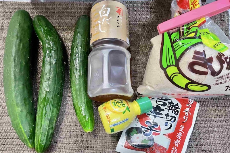 きゅうりの1本漬け