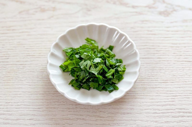 刻んだ大葉（5枚分）