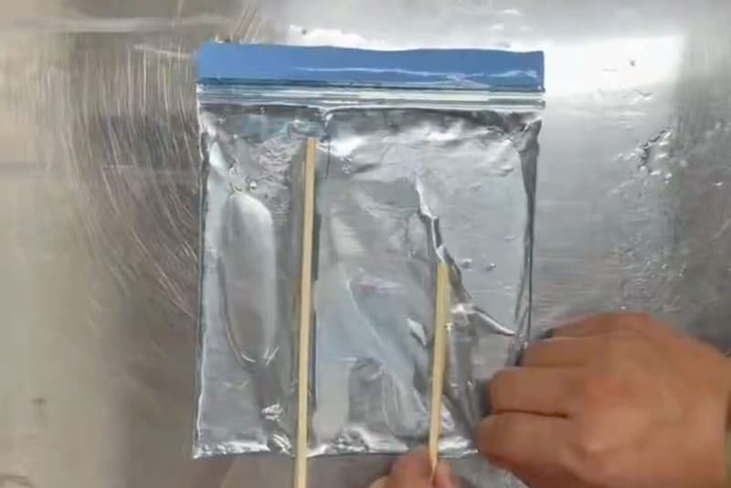 一本氷の作り方