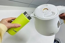 既に寿命かもしれない水筒、たった5分で確認する方法あった　タイガー魔法瓶は「お湯を入れて」と説明