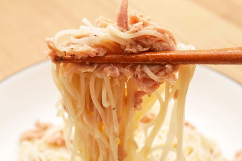 ツナ缶そうめん