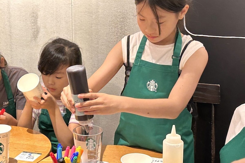 スターバックス キッズバリスタ体験