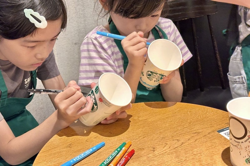 スターバックス キッズバリスタ体験