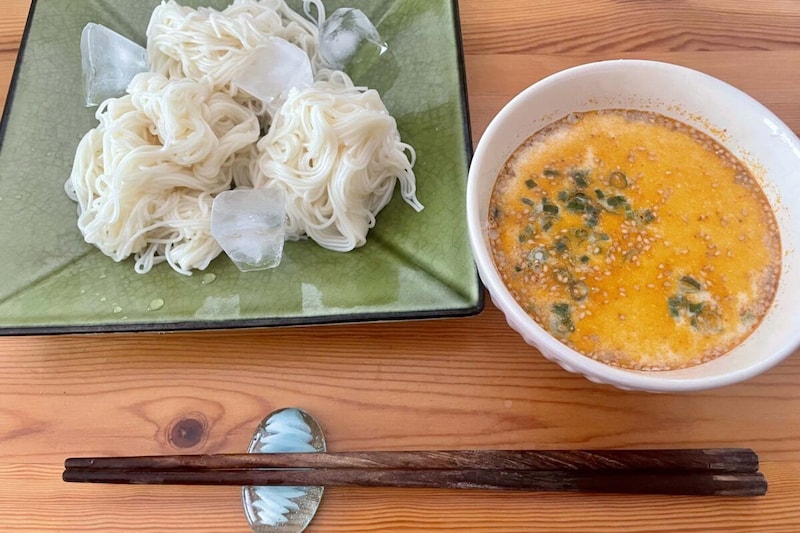 坦々そうめん
