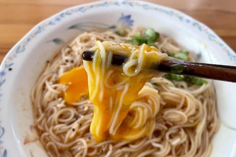 究極たまごそうめん