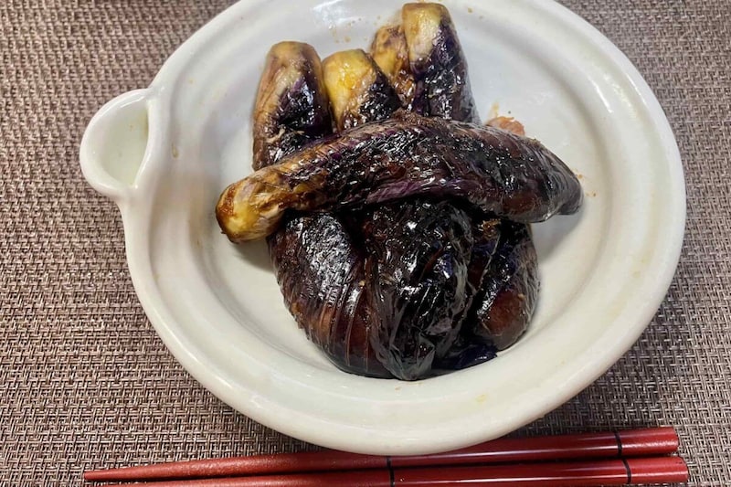 なすの生姜焼き