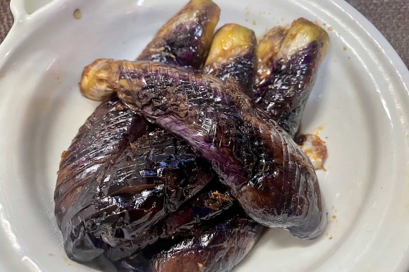 なすの生姜焼き