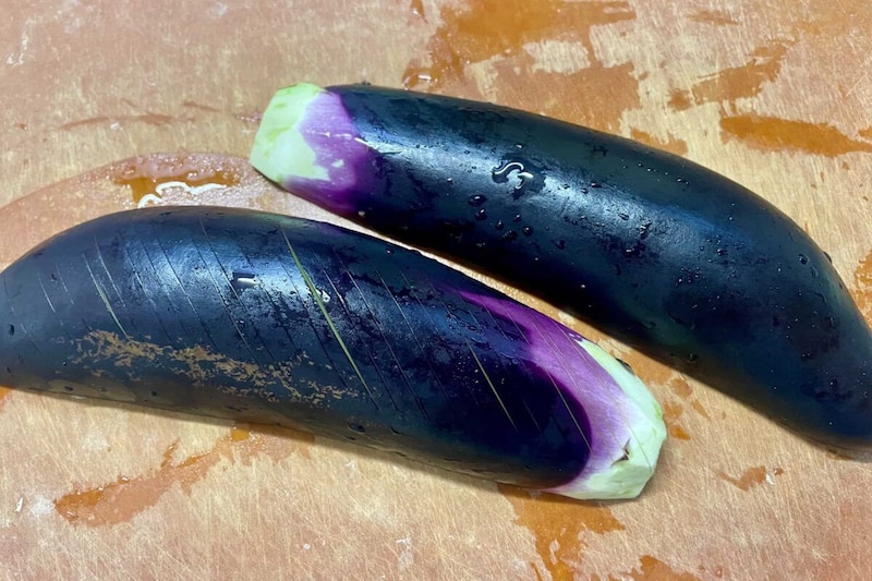 なすの生姜焼き