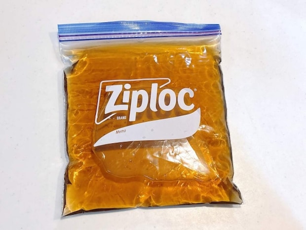 麦茶で「氷棒」