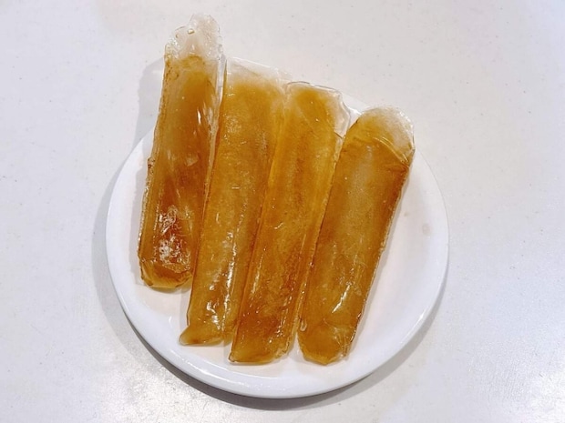 麦茶で「氷棒」