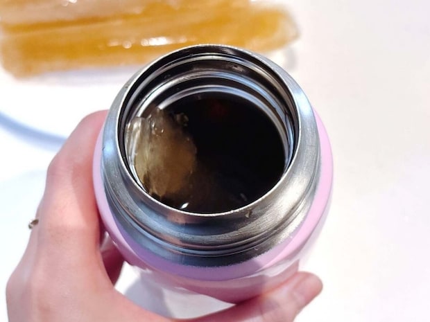 麦茶で「氷棒」