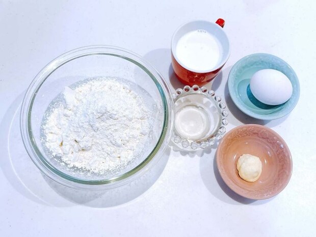 ふわふわホットケーキ