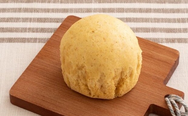 「蒸し器ナシでOK！」混ぜて蒸すだけ簡単♪フライパンでパパッと作れる【きな粉入り蒸しパン】