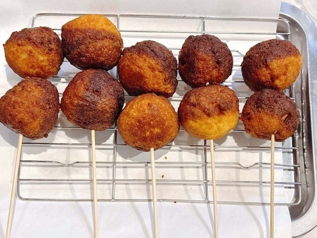 ひょうたん揚げ風ドッグ