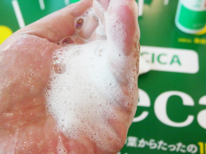 メイクプレム インテカ 洗顔料 泡立ち