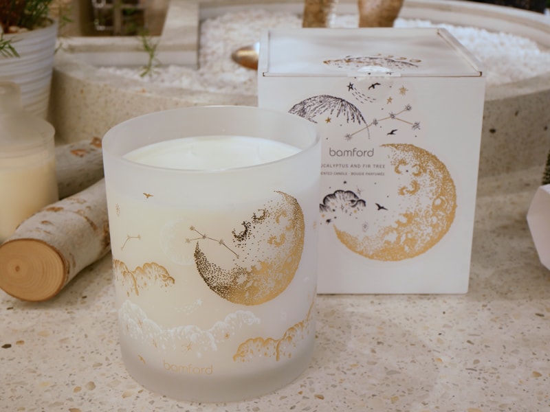 バンフォード ユーカリ＆ファームツリー ビッグキャンドル