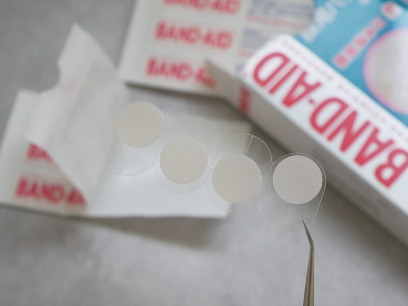 バンドエイド 顔用パッチ 使い方