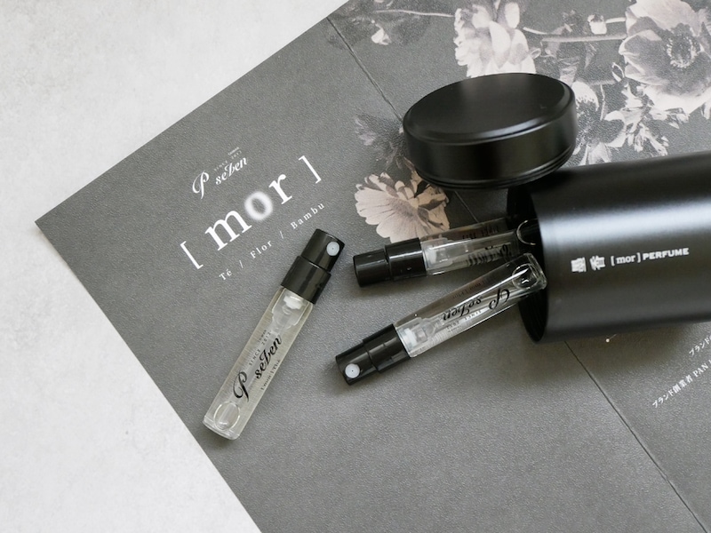 台湾発・P.Seven茶香水の新作「墨香シリーズ」“墨”にインスピレーションを受けた3つの香り