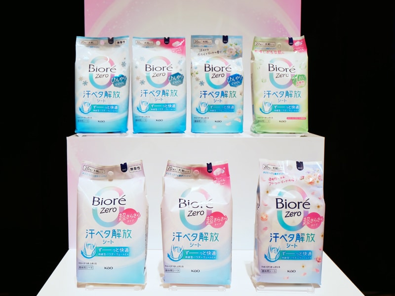 ビオレZeroシート 汗ベタ解放シート 口コミ