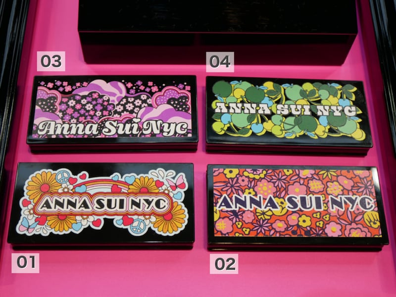 アナスイ 3カラーパレット 口コミ