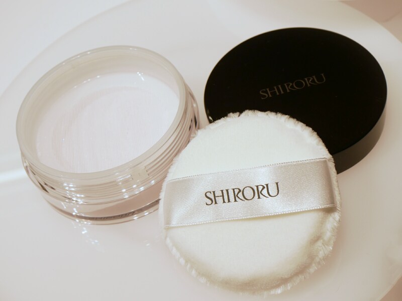 SHIRORU ルースパウダー パールパープル 口コミ