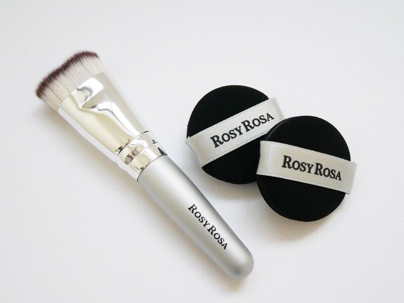 ロージーローザ マルチファンデブラシ＆パフ プチサイズ 口コミ