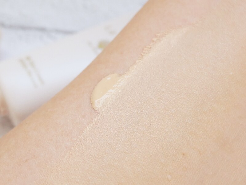 ラサーナ 海藻BBスキンクリーム 仕上がり