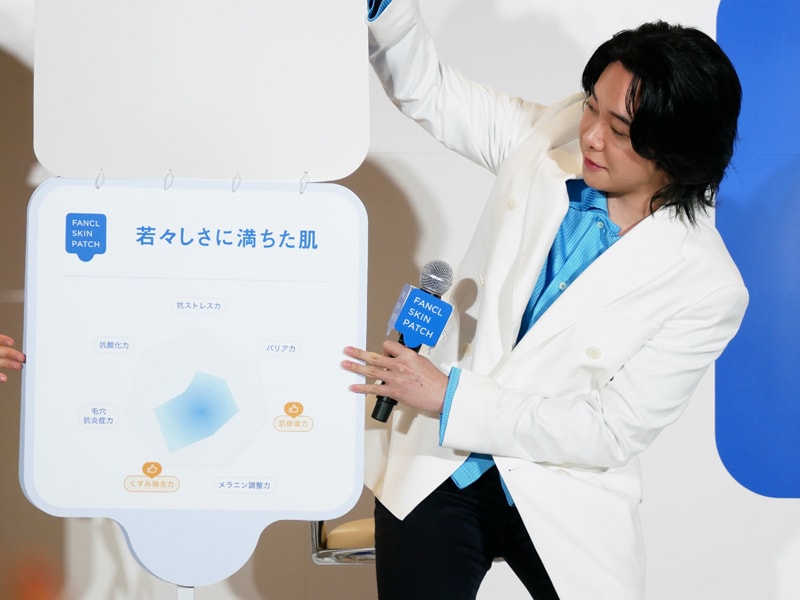 ファンケルスキンパッチ ミセス 大森元貴 肌状態
