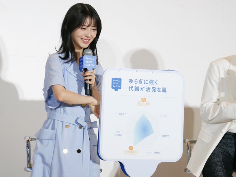 浜辺美波 スキンケア 肌診断