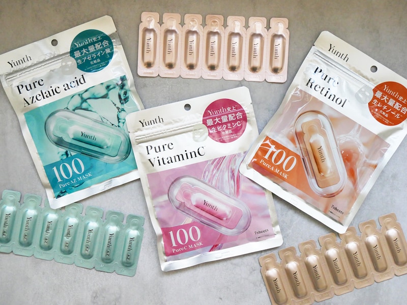 Yunth（ユンス）の“生”美容液シートマスク誕生！生アゼライン酸美容液も登場